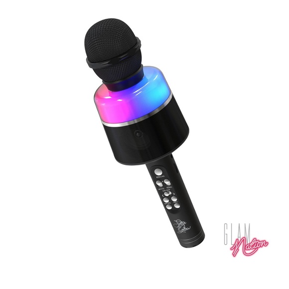 Pop Solo Bling Bluetooth Karaoke Microphone - Picture 1 of 5